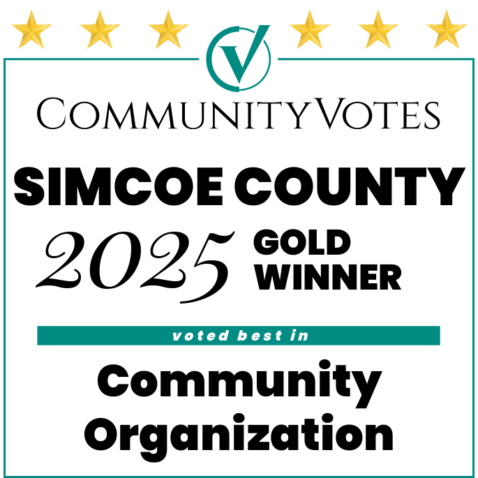 CommunityVotes Simcoe County 2025: Gold winner, Community Organization
